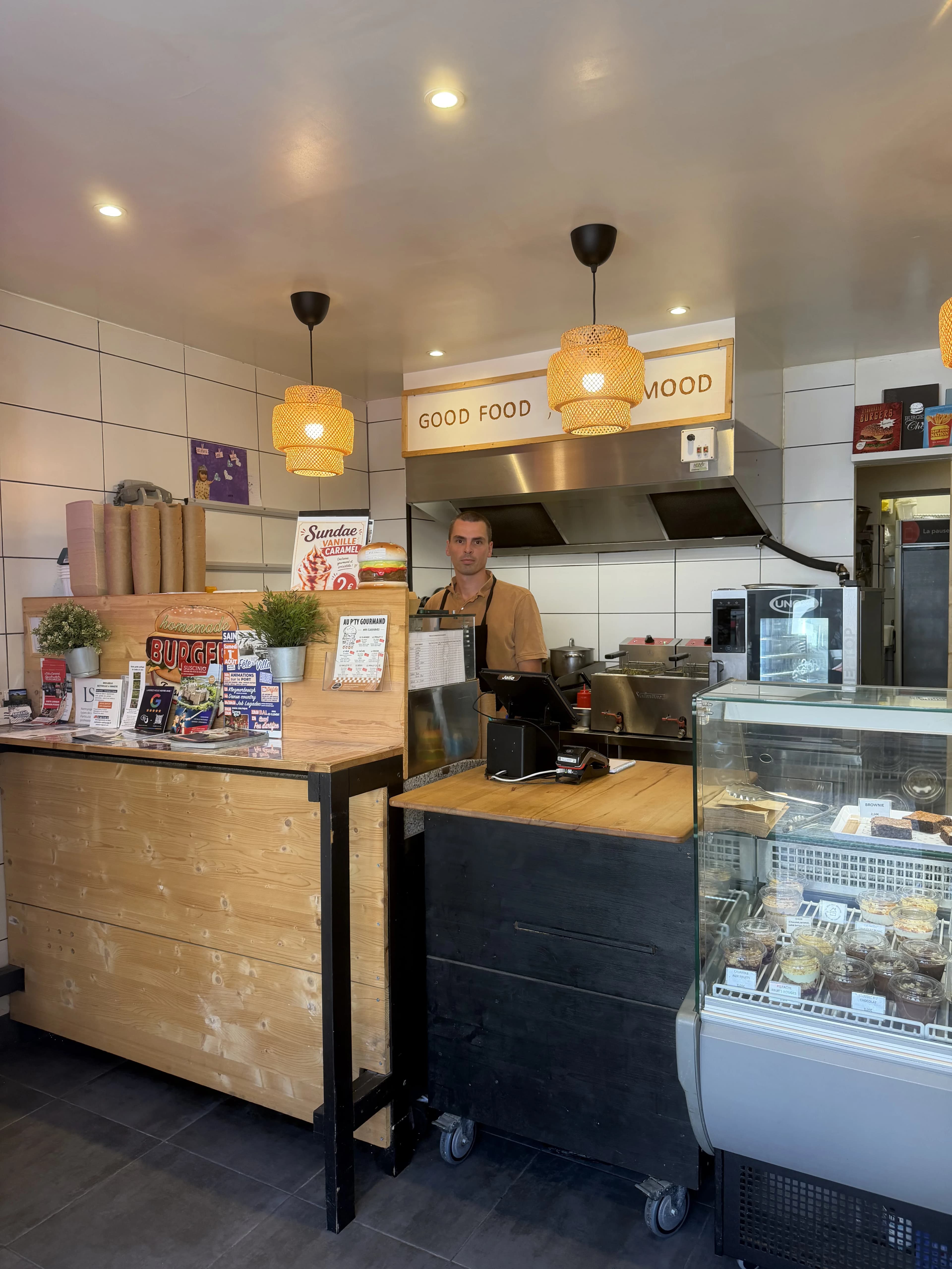 La boutique et son propriétaire